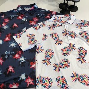 (2) Proud 90 Golf Polos | Size M